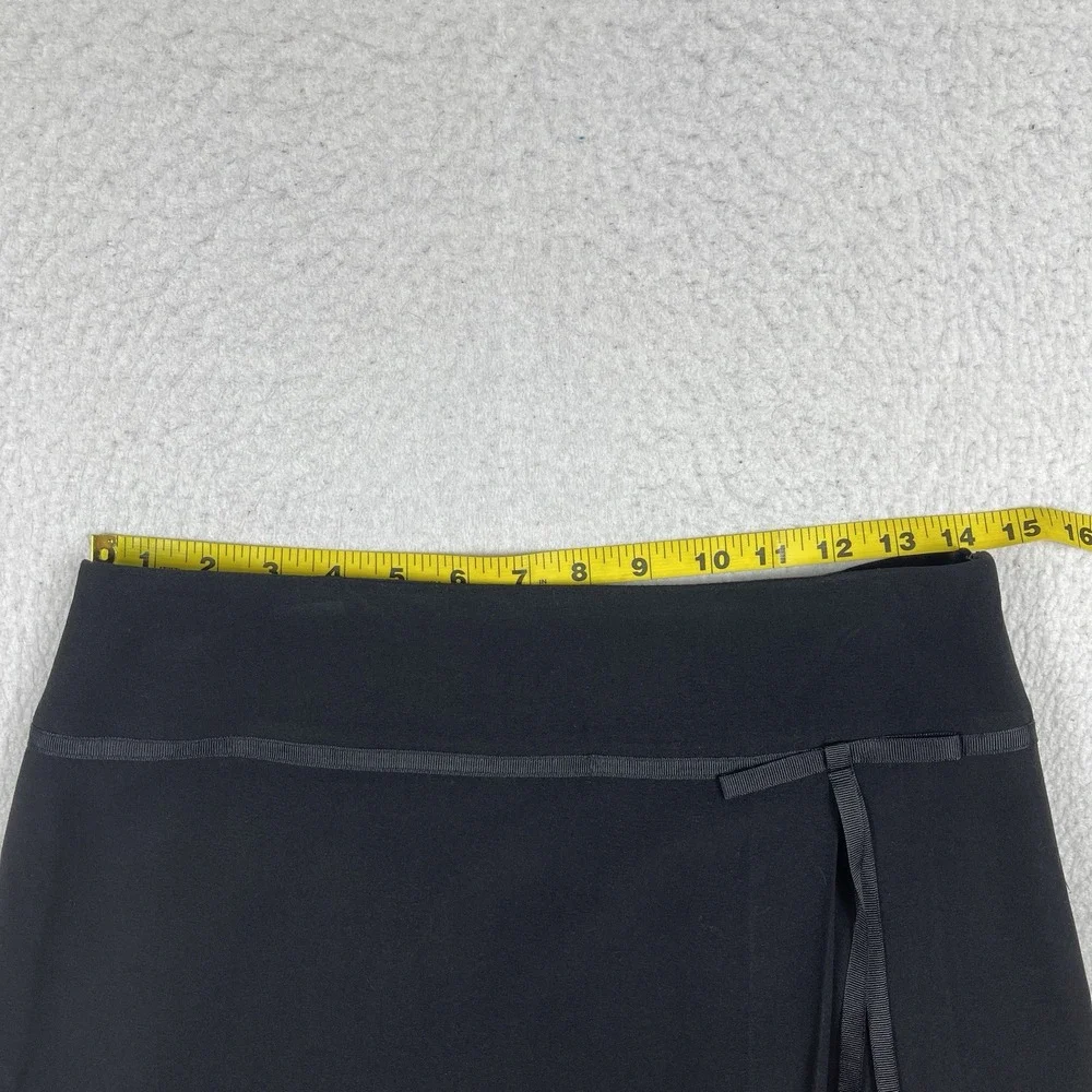 Pantology‎ Skirt Womens 8 Black Cute Bow-tie Casual Office Travel Preppy School